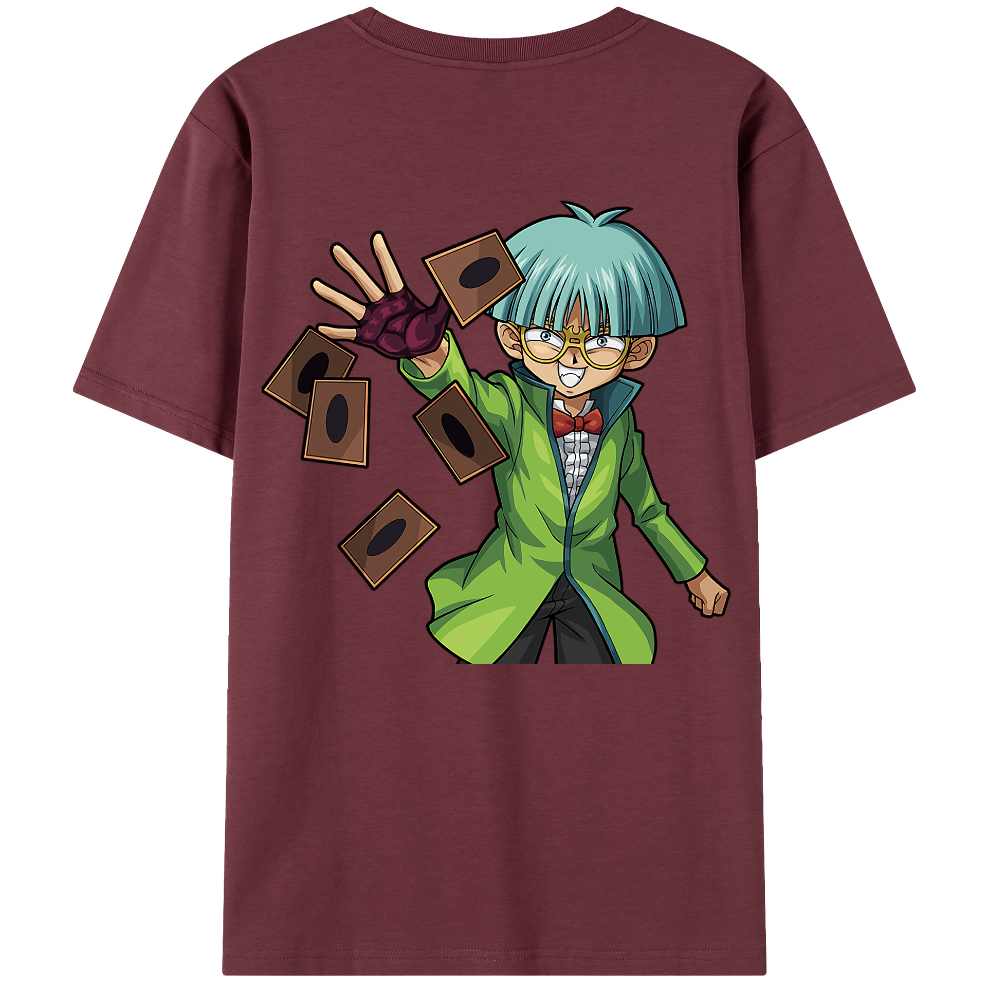 （画像用） 遊☆戯☆王 Yu-Gi-Oh! 綿100％半袖Tシャツ（背面プリント）